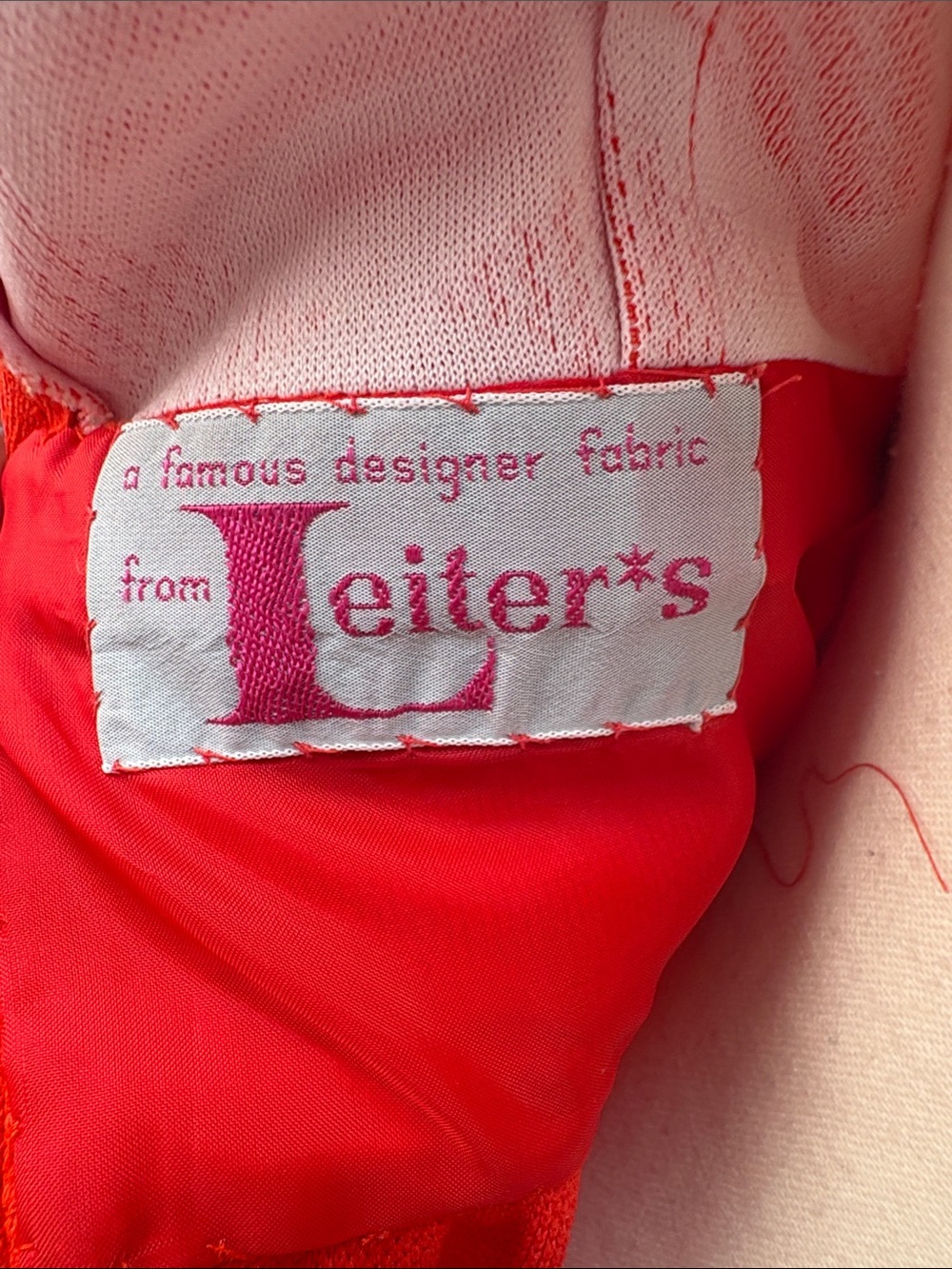 Vintage 1960s/70s Leiter’s Mod Knit Dress - Picture 12 of 12